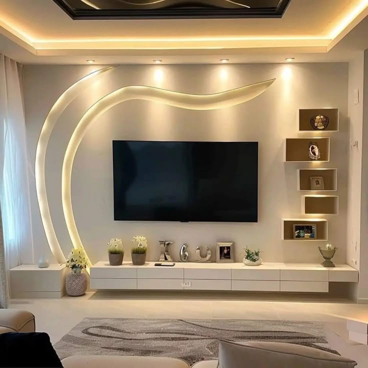 Thi công trần vách thạch cao Penthouse Sunshine Golden River
