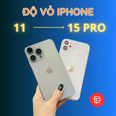 Độ vỏ iPhone 11 lên iPhone 15 Pro | Đẹp và Chất lượng | Tại Thái Bình