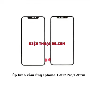 Ép kính cảm ứng iPhone 12/12Pro/12Prm Tại XH Mobile